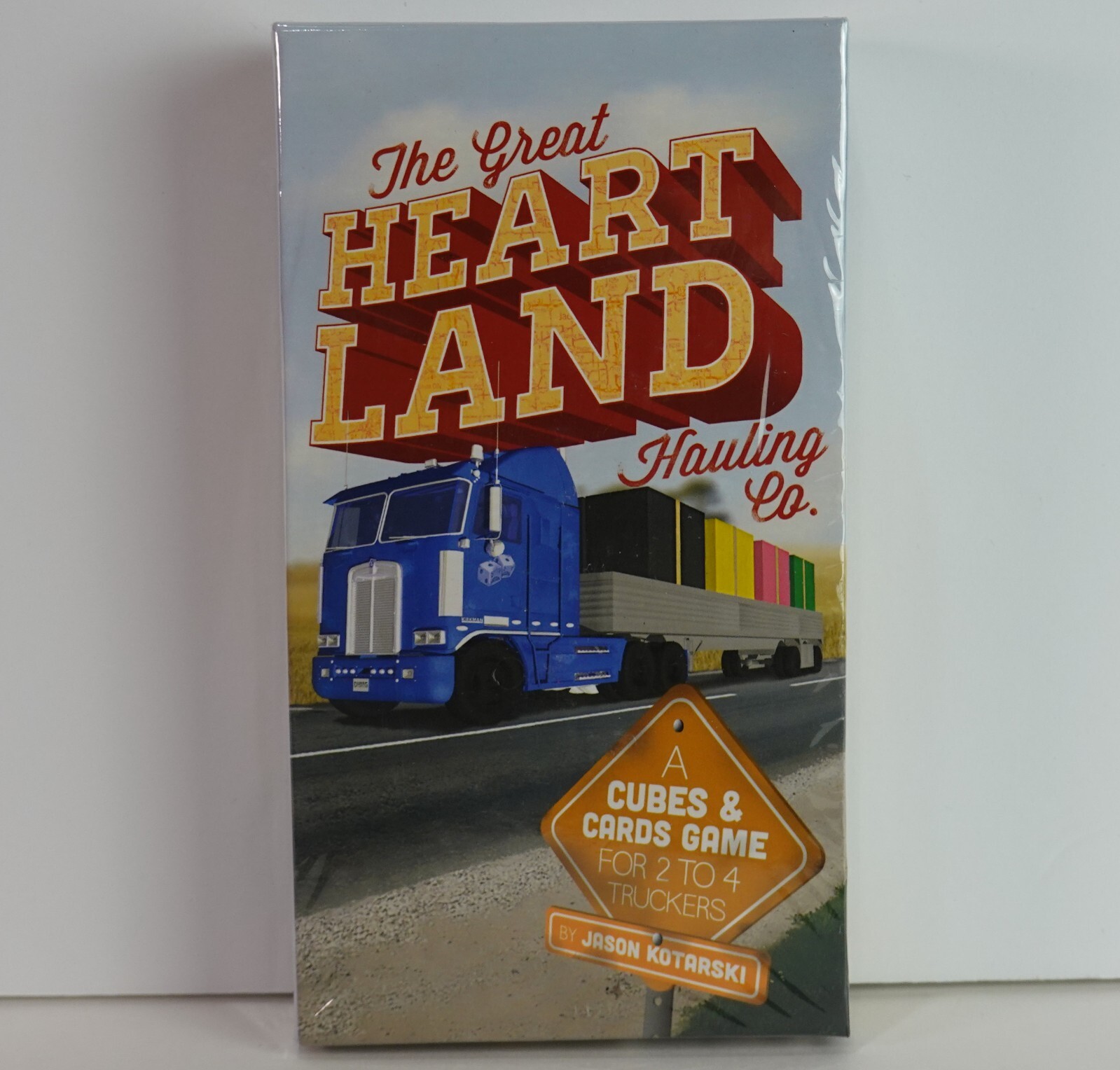 The Great Heartland Hauling Co. Board Game Dice Hate Me 2014 2-4 players age 13+