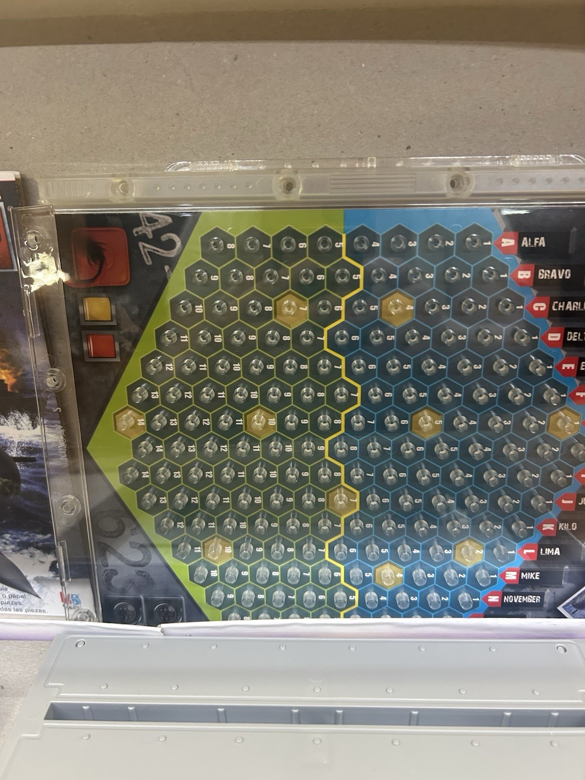 Battleship Tactical Combat Board Game 100% Complete – Hasbro Milton Bradley EUC