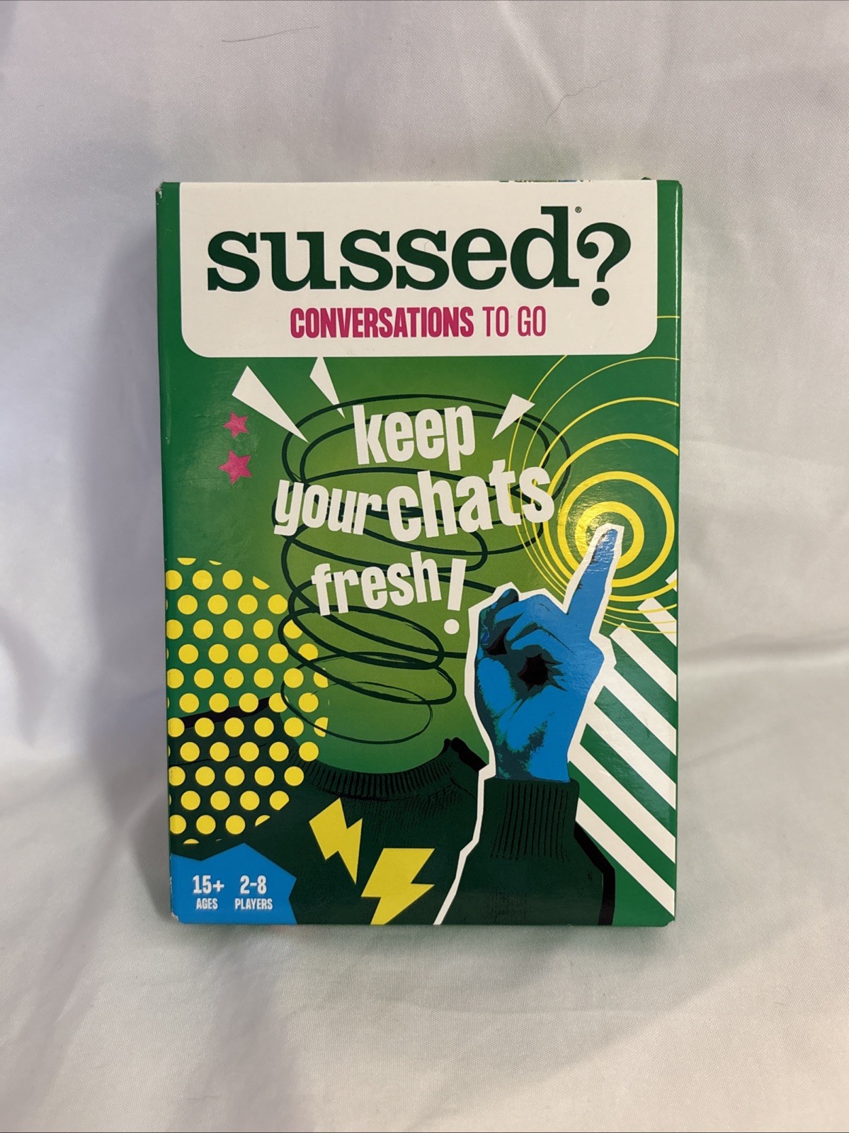 SUSSED? Conversations To Go Card Game Keep Your Chats Fresh New Sealed, #10