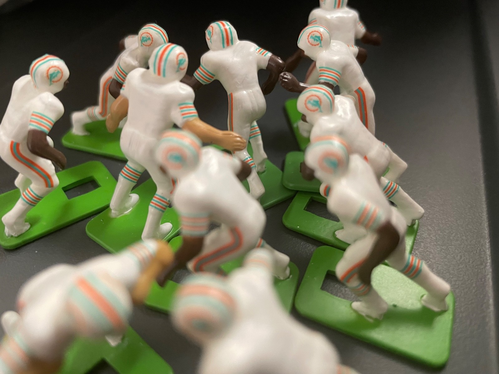 Electric football figures Dolphins