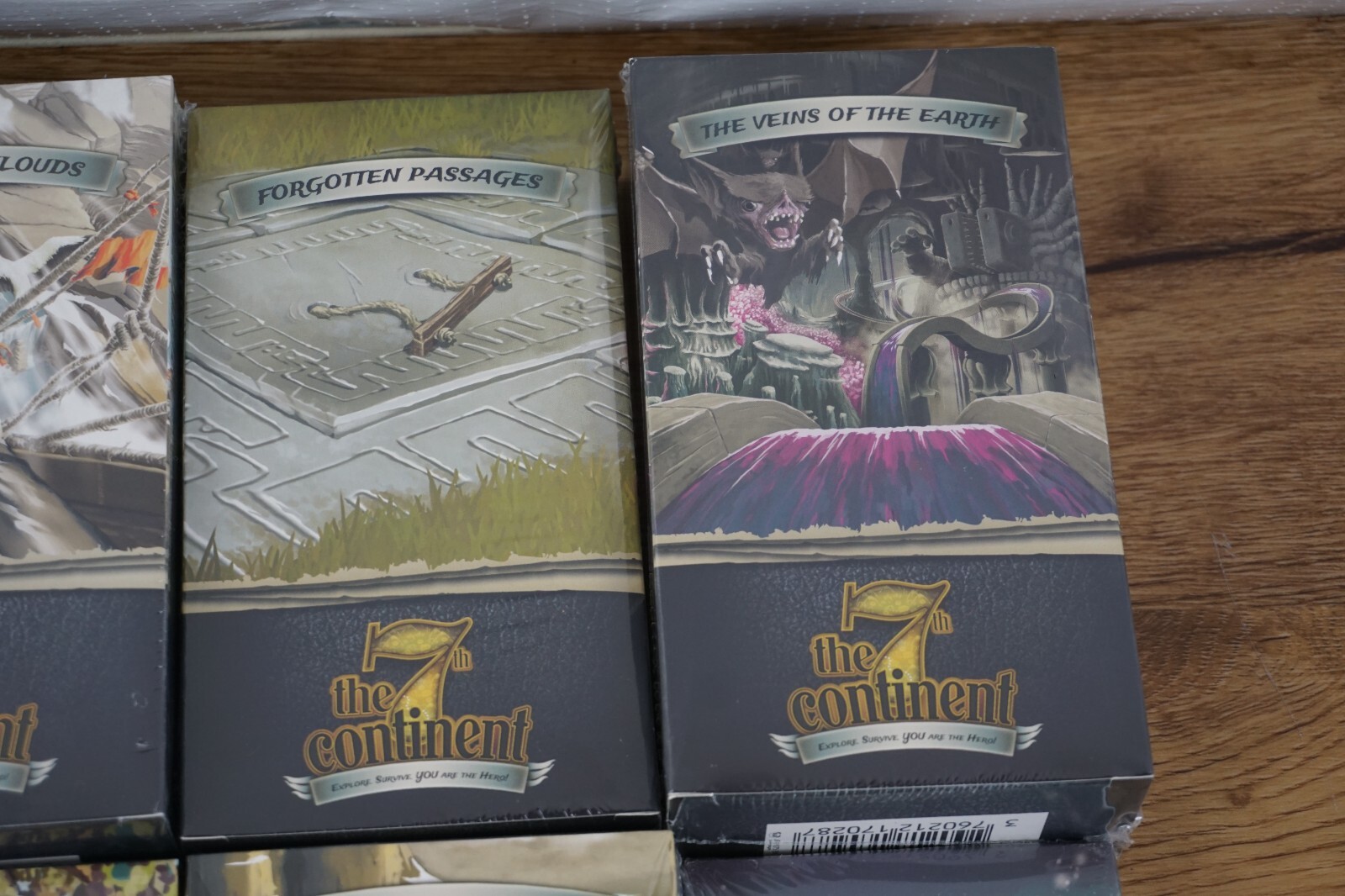 NEW SEALED – 7th Continent all expansions bundle (11 expansions) Serious Poulp