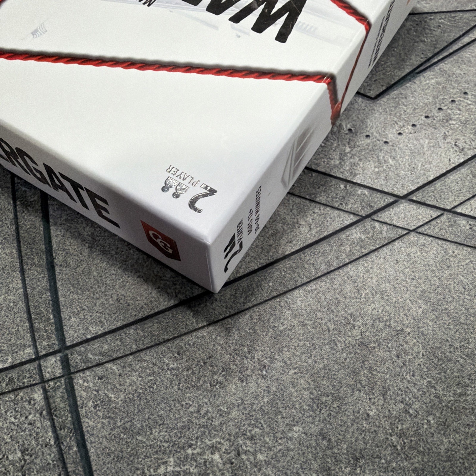 Watergate board game 3D Insert White Edition Capstone Games Matthias Cramer