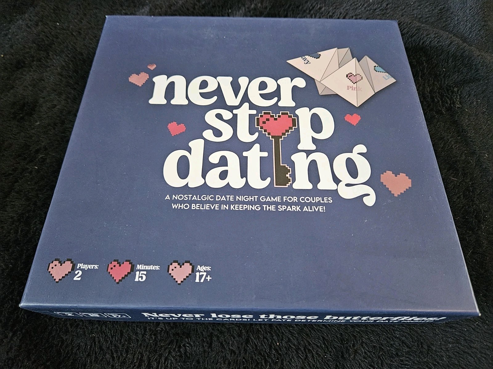 Never Stop Dating – The Ultimate Romantic Date Night Activity Game for Couples –