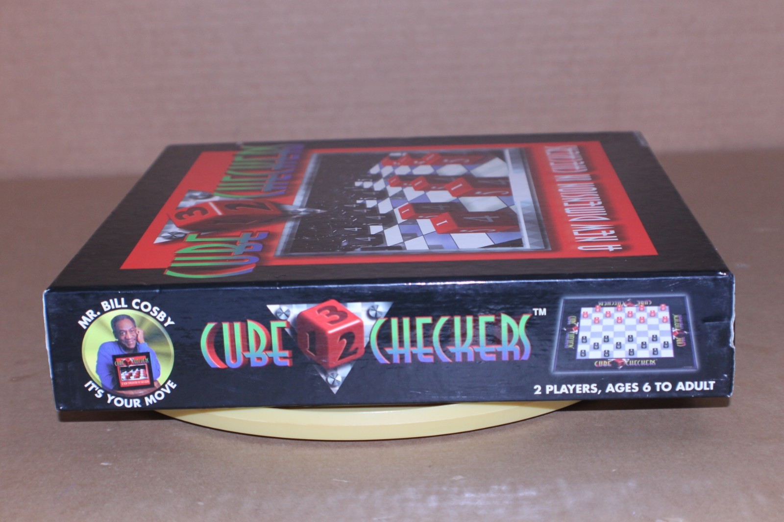 USED / Complete / Cube Checkers Game A New Dimension in Checkers 1998