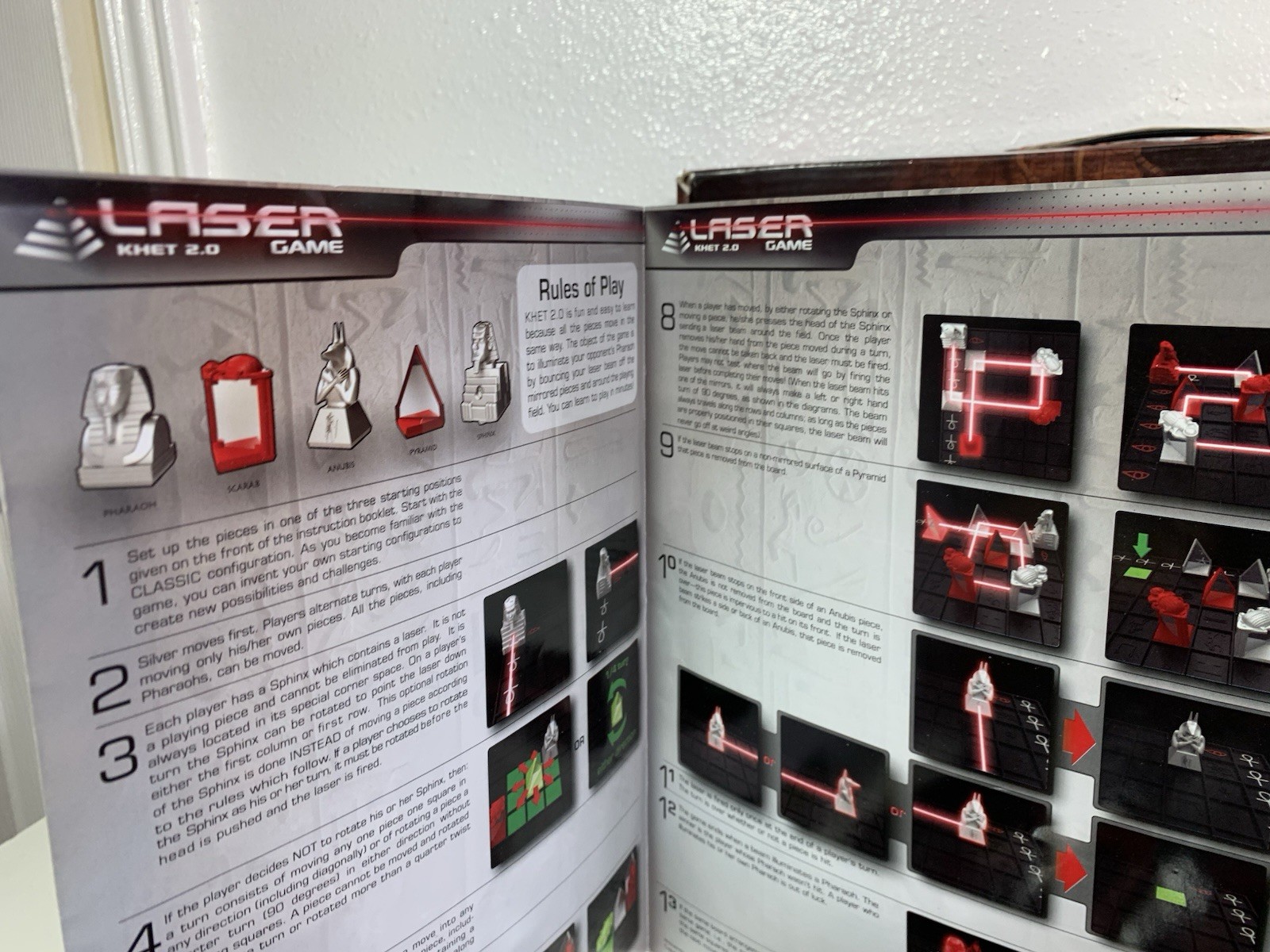Laser Khet 2.0 Strategy Board Game – Mensa Select 100% Complete