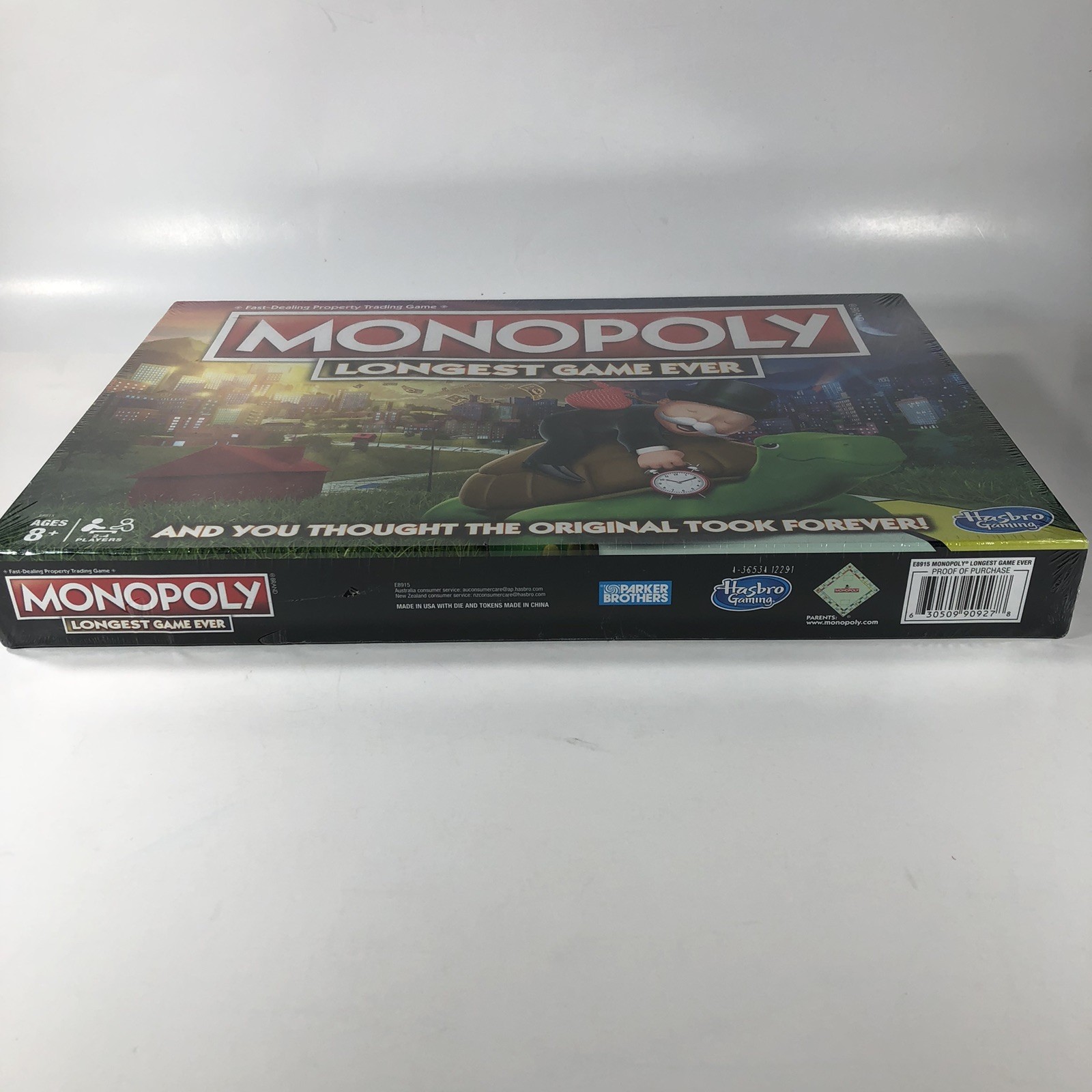 Monopoly Longest Game Ever Edition Hasbro NEW SEALED Retired