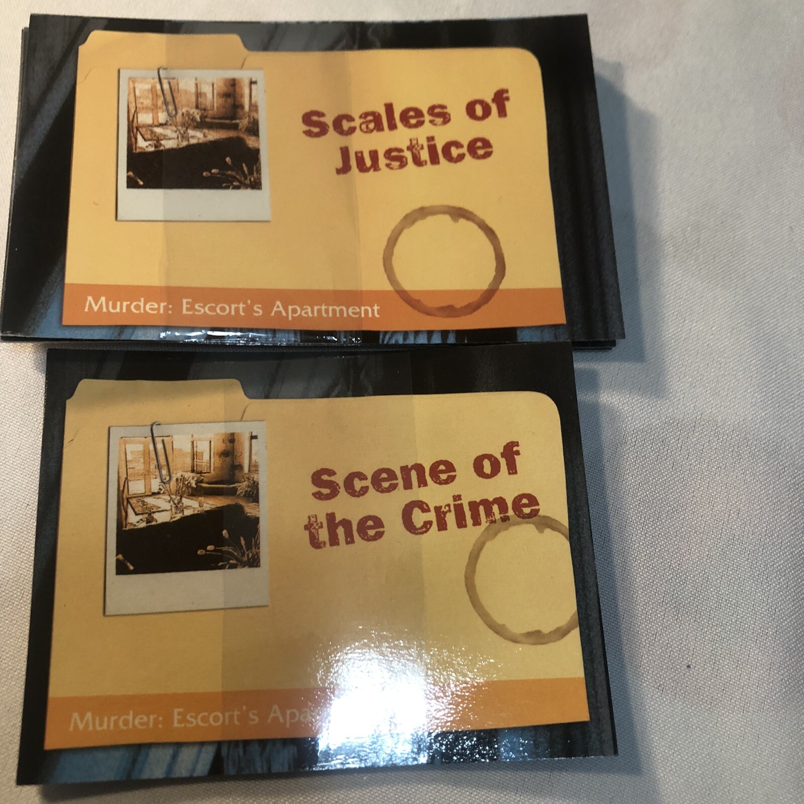 Law & Order Detective Game Cardinal Games 2-4 players ages 13+ TV Show