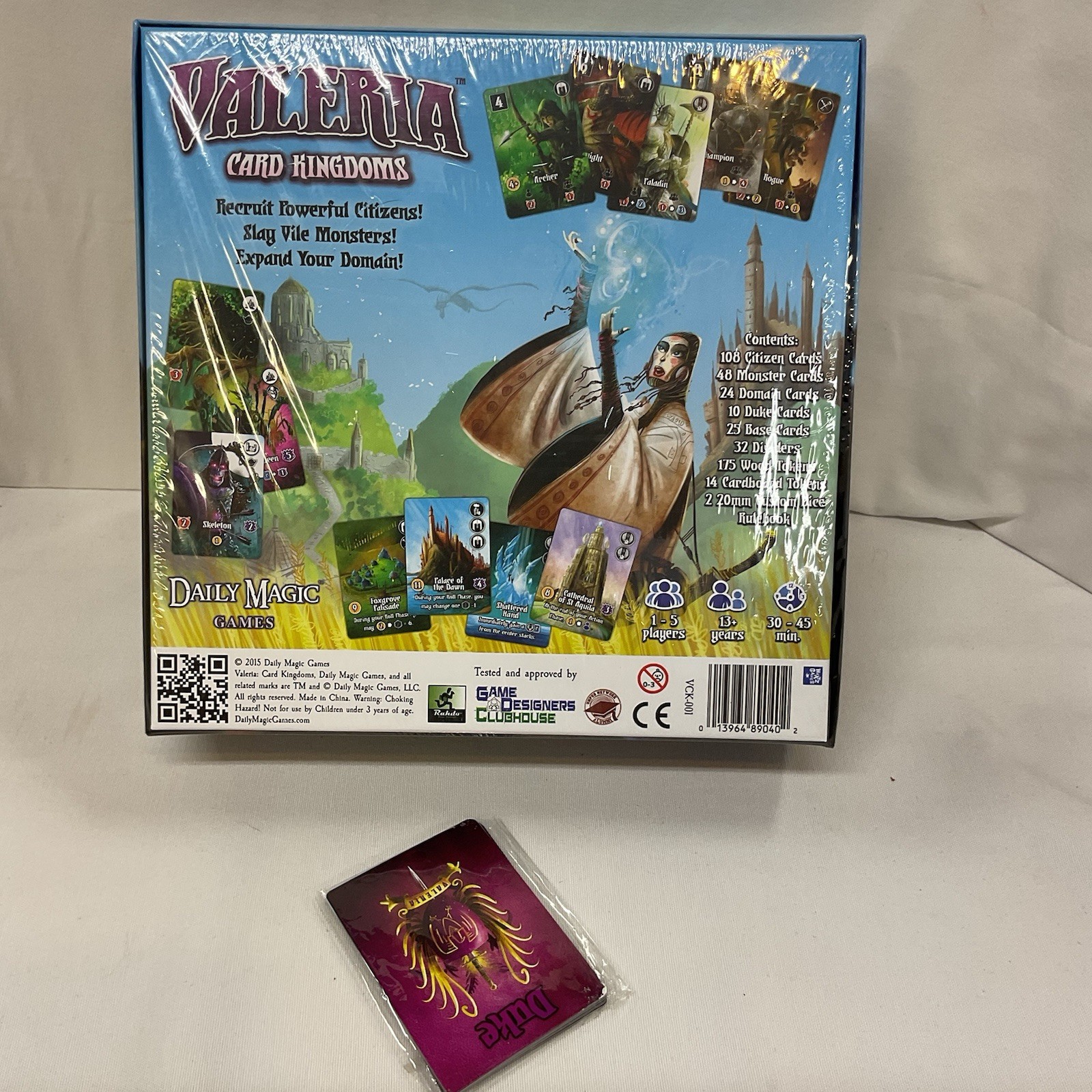 2015 VALERIA Card Kingdoms Daily Magic Games Brand New Sealed