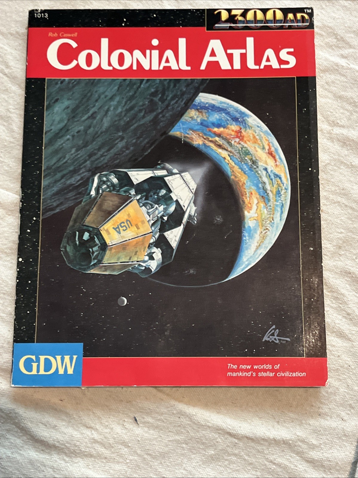 2300 AD Man’s Battle for the Stars W/ Kafer Dawn & Colonial Atlas Missing Dice.