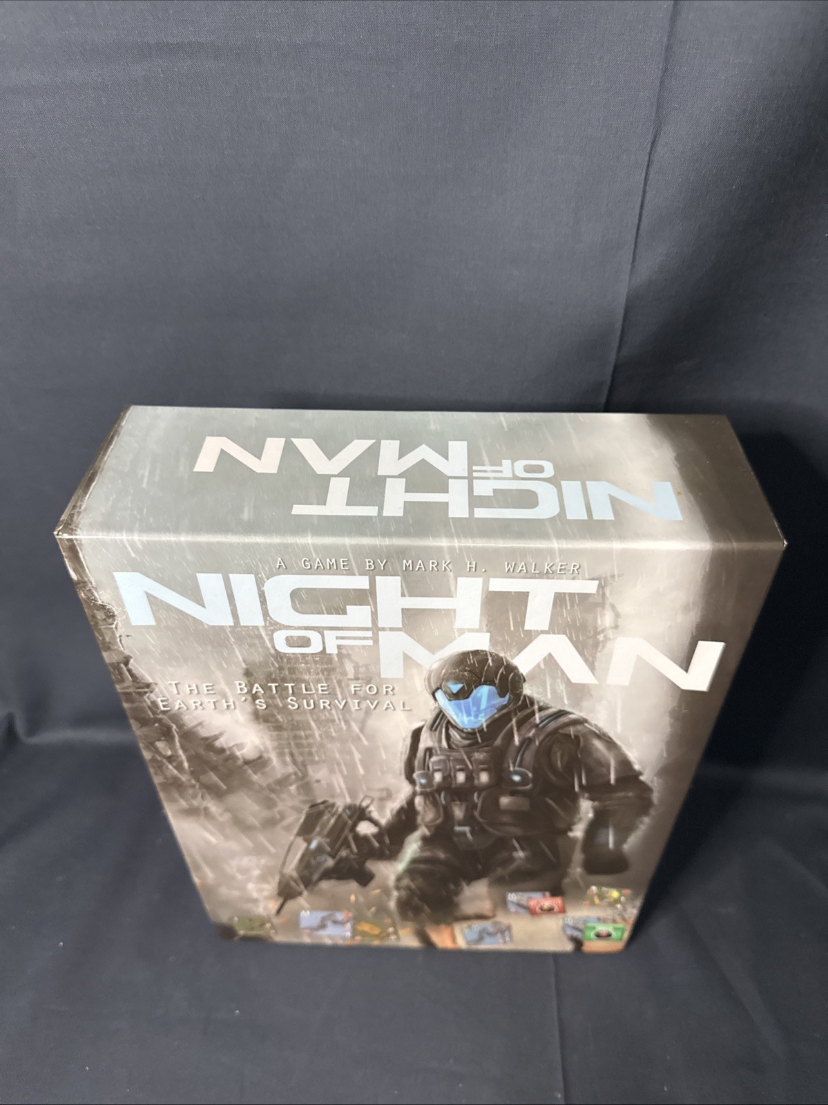 Flying Pig Boardgame Night of Man (Kickstarter Ed) Unpunched Bag Sealed