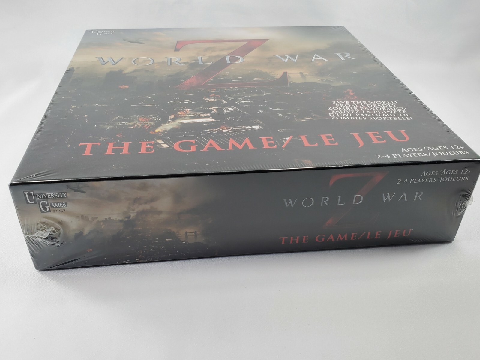 World War Z: The Game (English and French Edition) Board Game New Sealed!