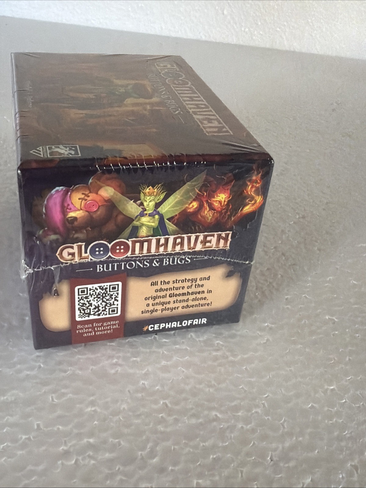 Gloomhaven Buttons & Bugs NEW Sealed Solo Game OOP Hard To Find Rare
