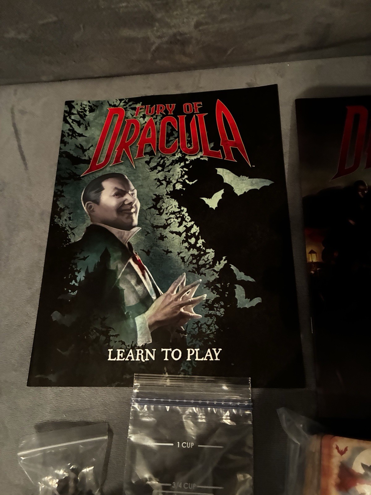 Fantasy Flight Games Fury of Dracula Gothic Horror Board Game CIB