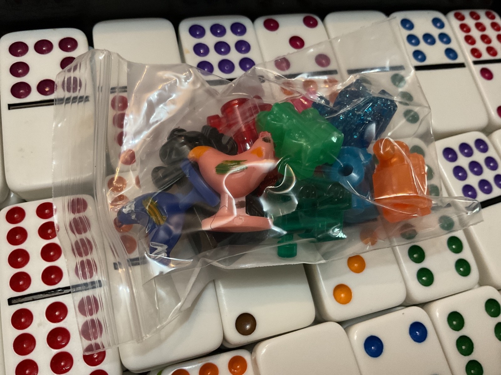 Double Twelve Mexican Train Dominoes Professional Set of 91 With Case – COMPLETE