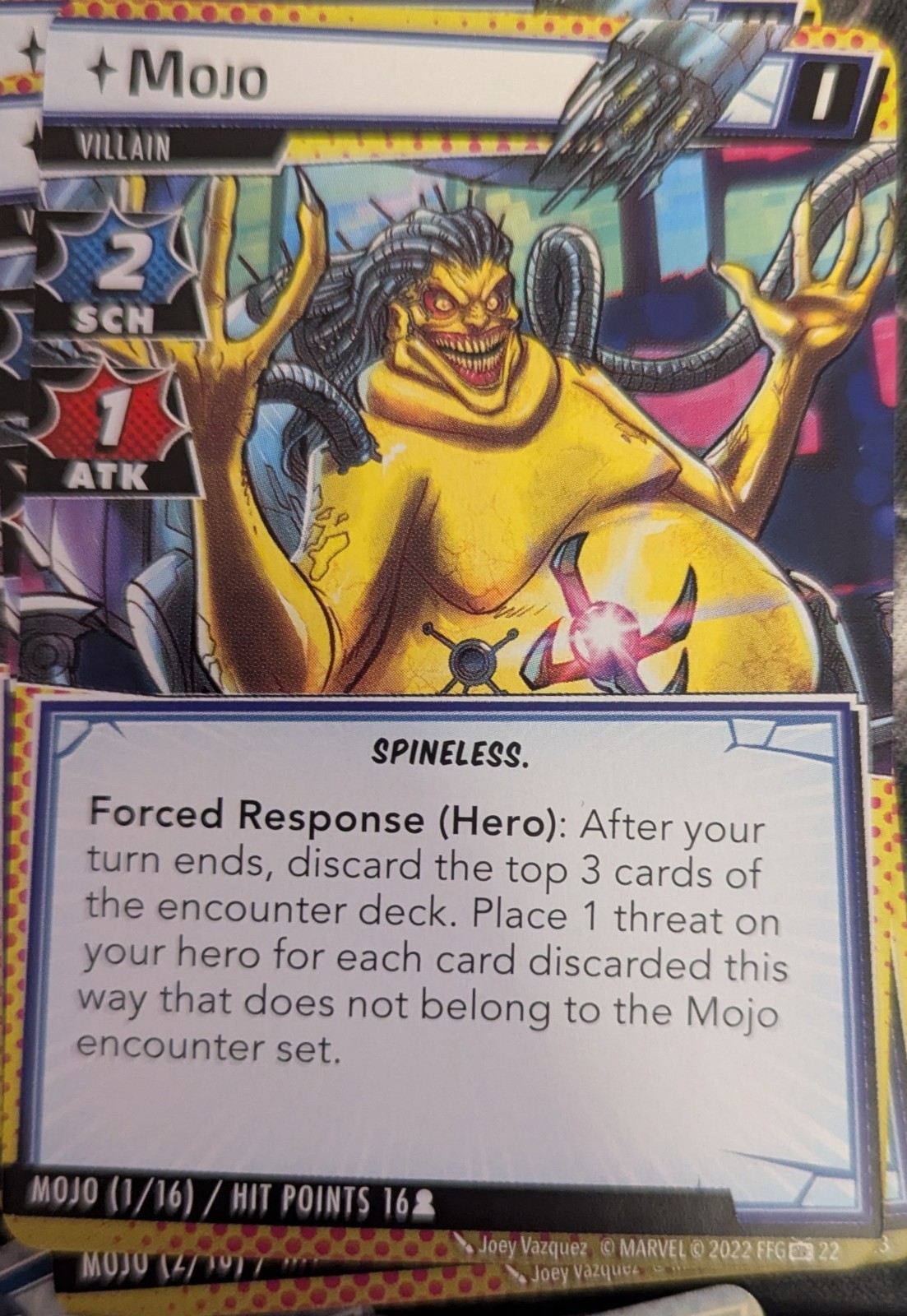 Marvel Champions Mojo Mania Scenario Expansion Pack Magog Spiral LCG FFG X-Men