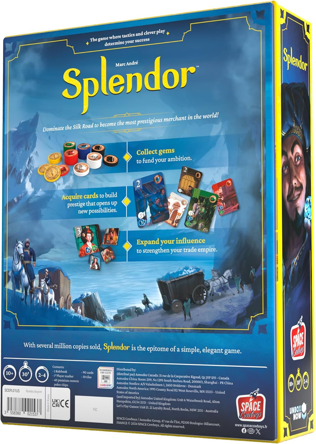Splendor Board Game – Gem Trading & Engine-Building Strategy