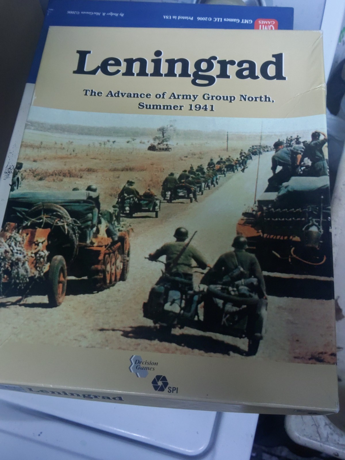SPI Decision Games Leningrad WWII Strategy War Board Game Unpunched