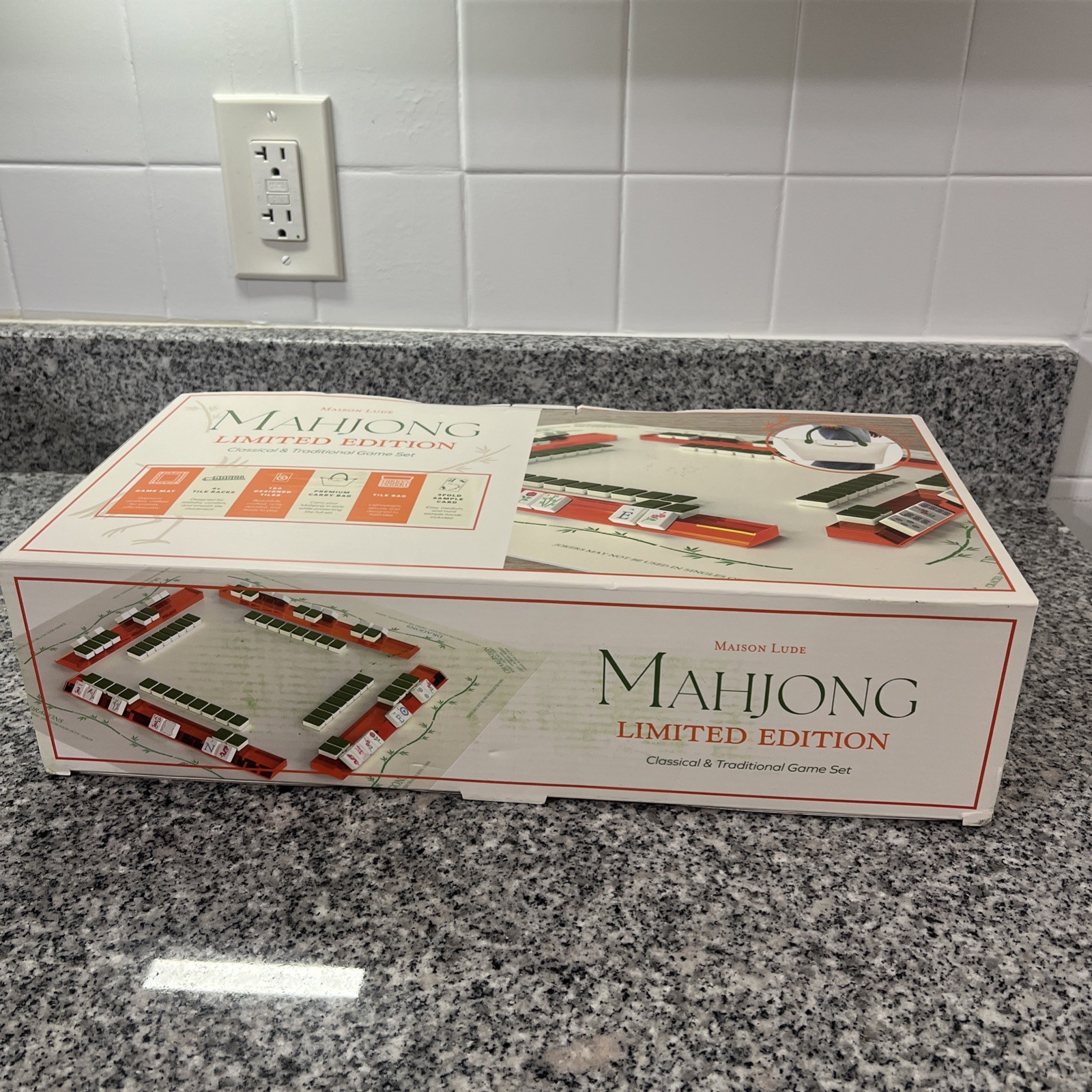 Maison Lude Mahjong Limited Edition 160 Tile Set-Mat-Accessories