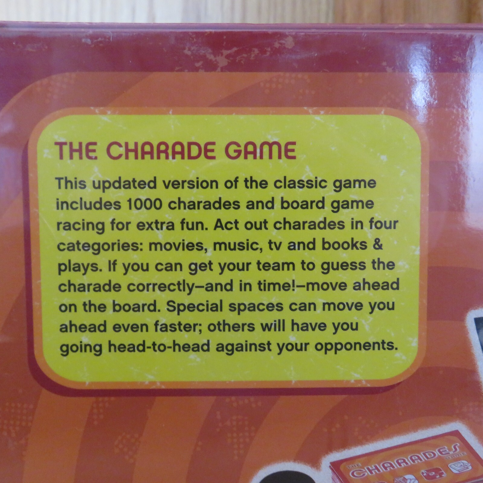 The Charades Game Pressman 2009 Family Game 10 to Adult NEW Never Opened Sealed