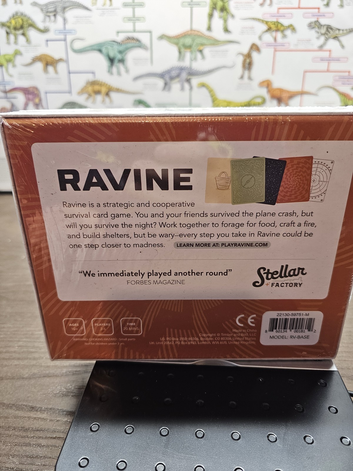 Ravine A Crafty & Cooperative Strategic Card Game By Stellar Factory New Sealed