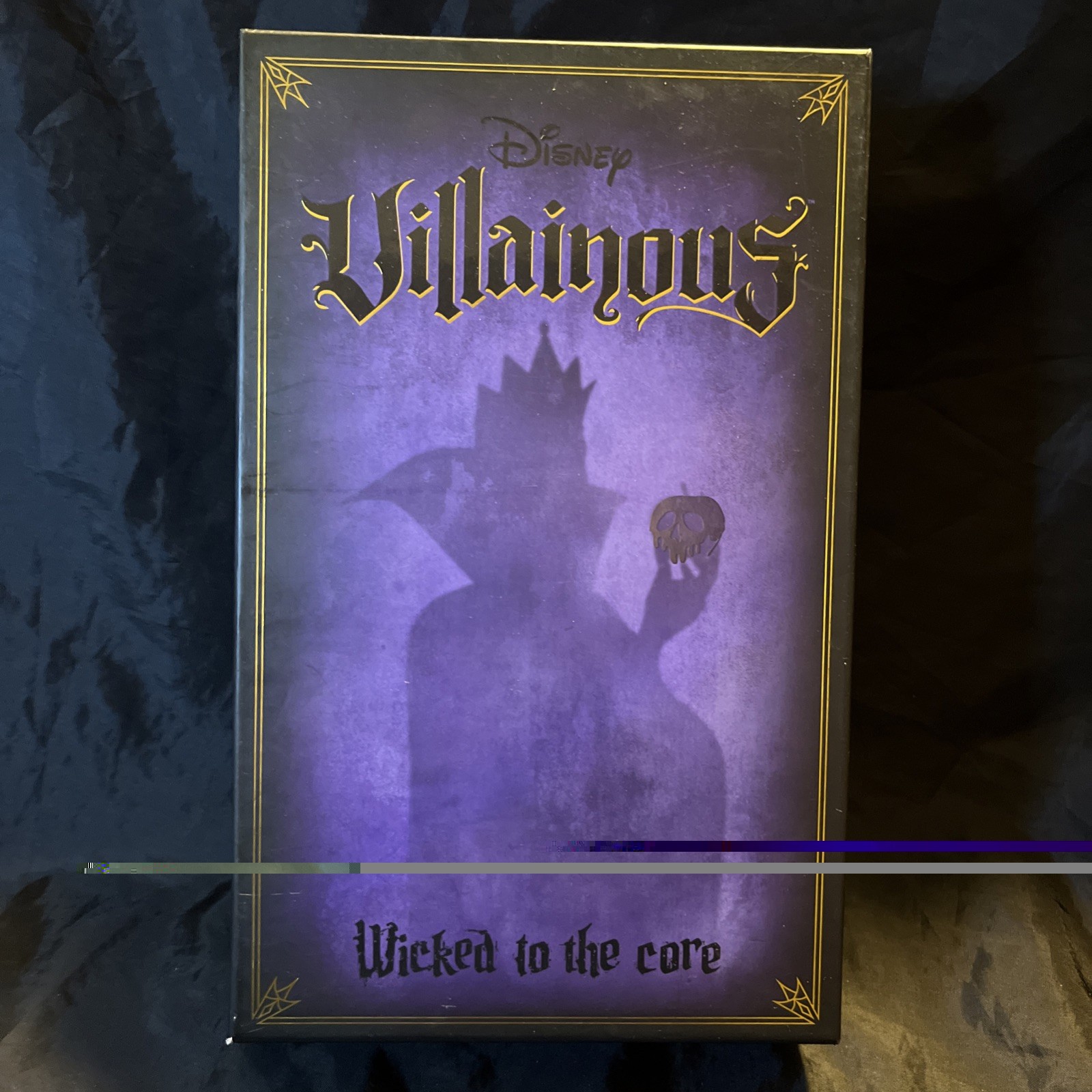 Ravensburger Disney Villainous: Wicked to The Core Board Game Open Box