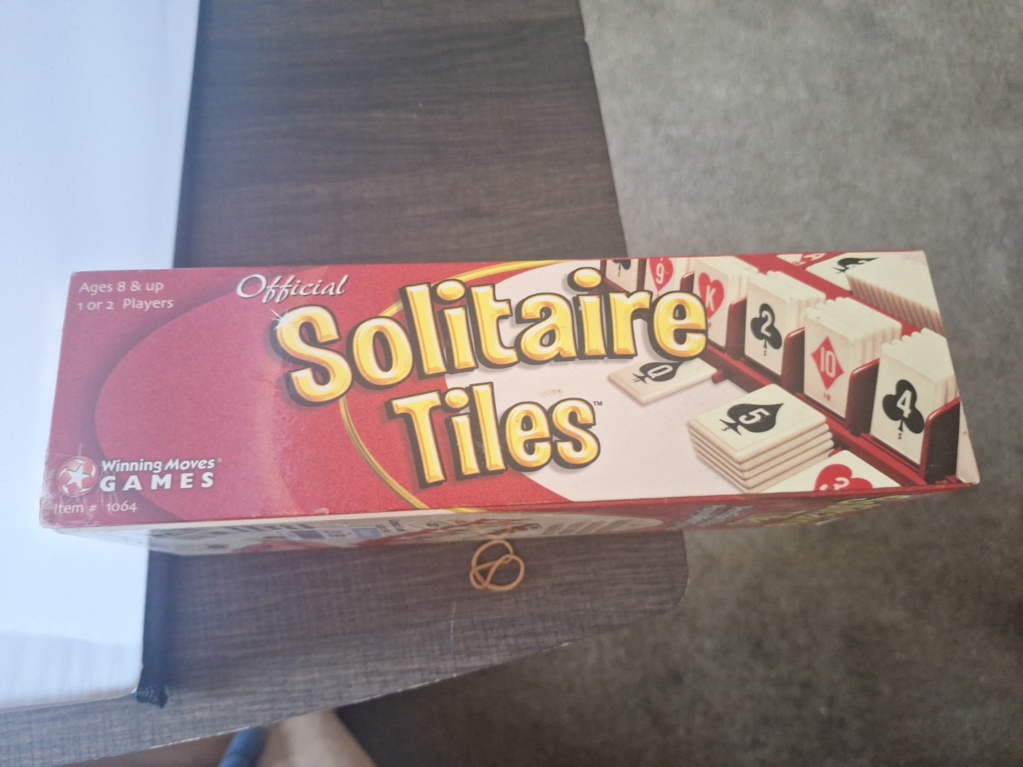 Official Solitaire Tiles Board Game (1-2 Players) | Winning Moves | Complete