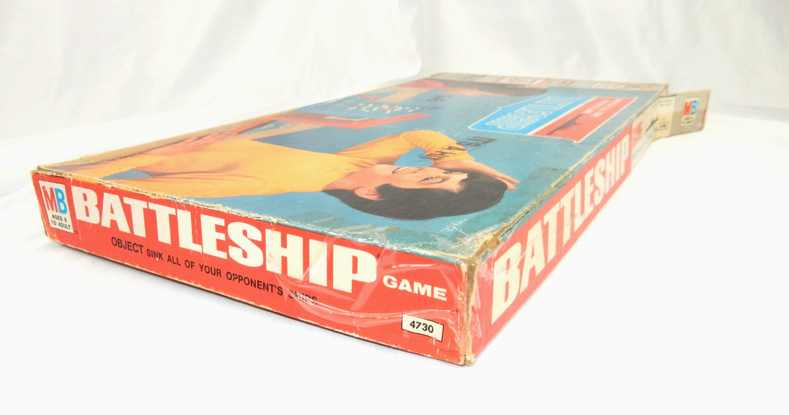 1967 Milton Bradley Battleship Board Game 4730 Vintage Incomplete 9/10 Ships