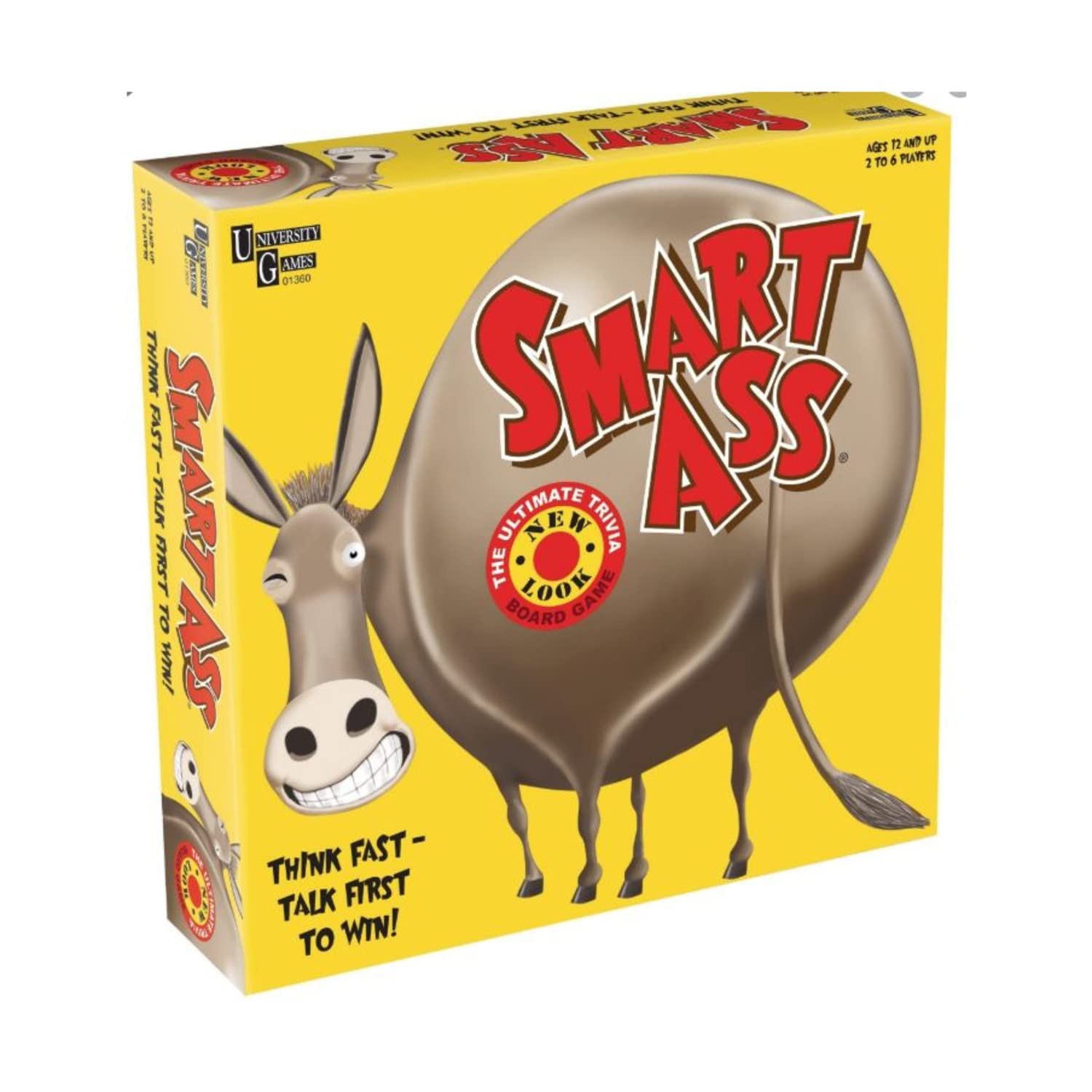 Smart A Trivia Game Fun Tabletop Game for 2 to 6 Players Ages 12 and Up