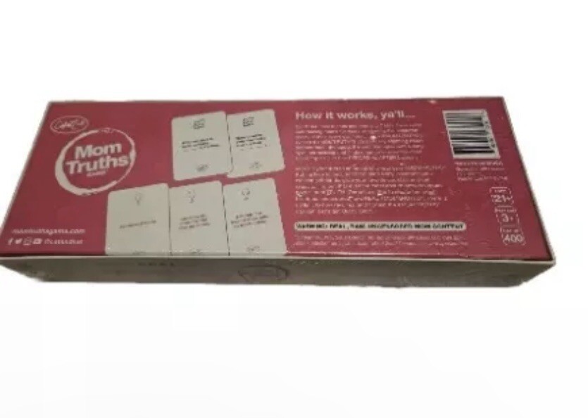 Mom Truths Party Game The Only Raw and Uncensored Party Card Game New Sealed