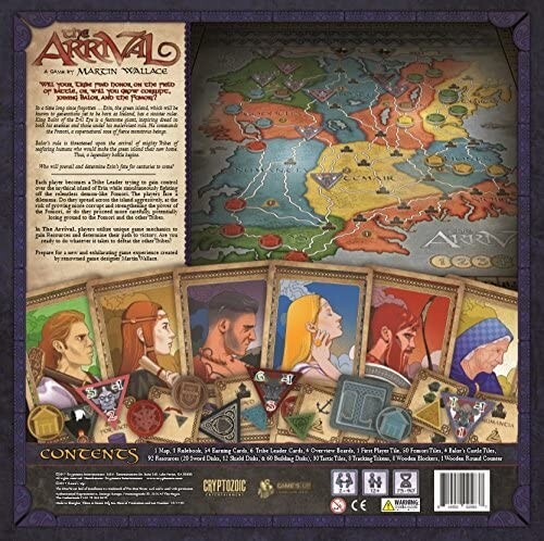 Cryptozoic Entertainment: The Arrival Board Game