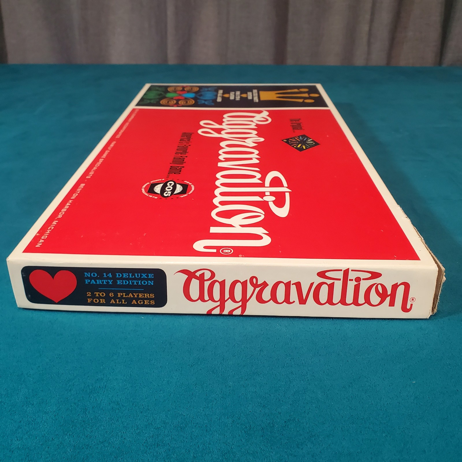 Aggravation Board Game 1965 VINTAGE COMPLETE CO-5 Company