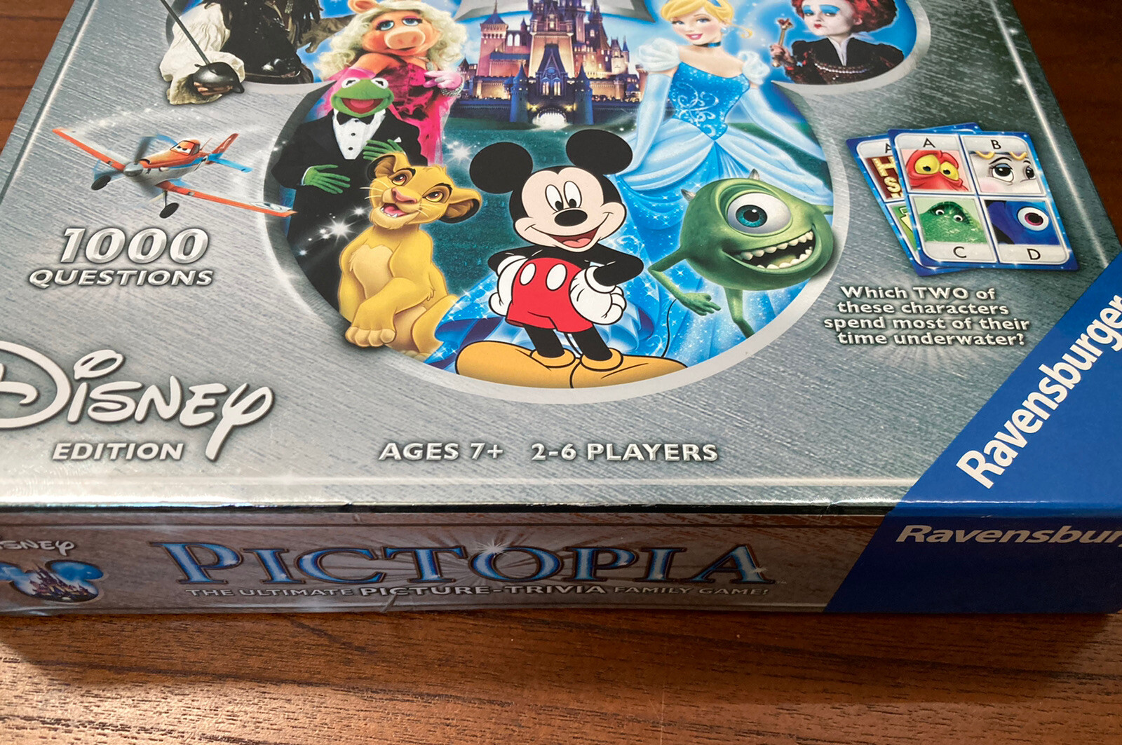 Pictopia Ultimate Picture-Trivia Family Game DISNEY Edition 7+ 2-6 Players NEW