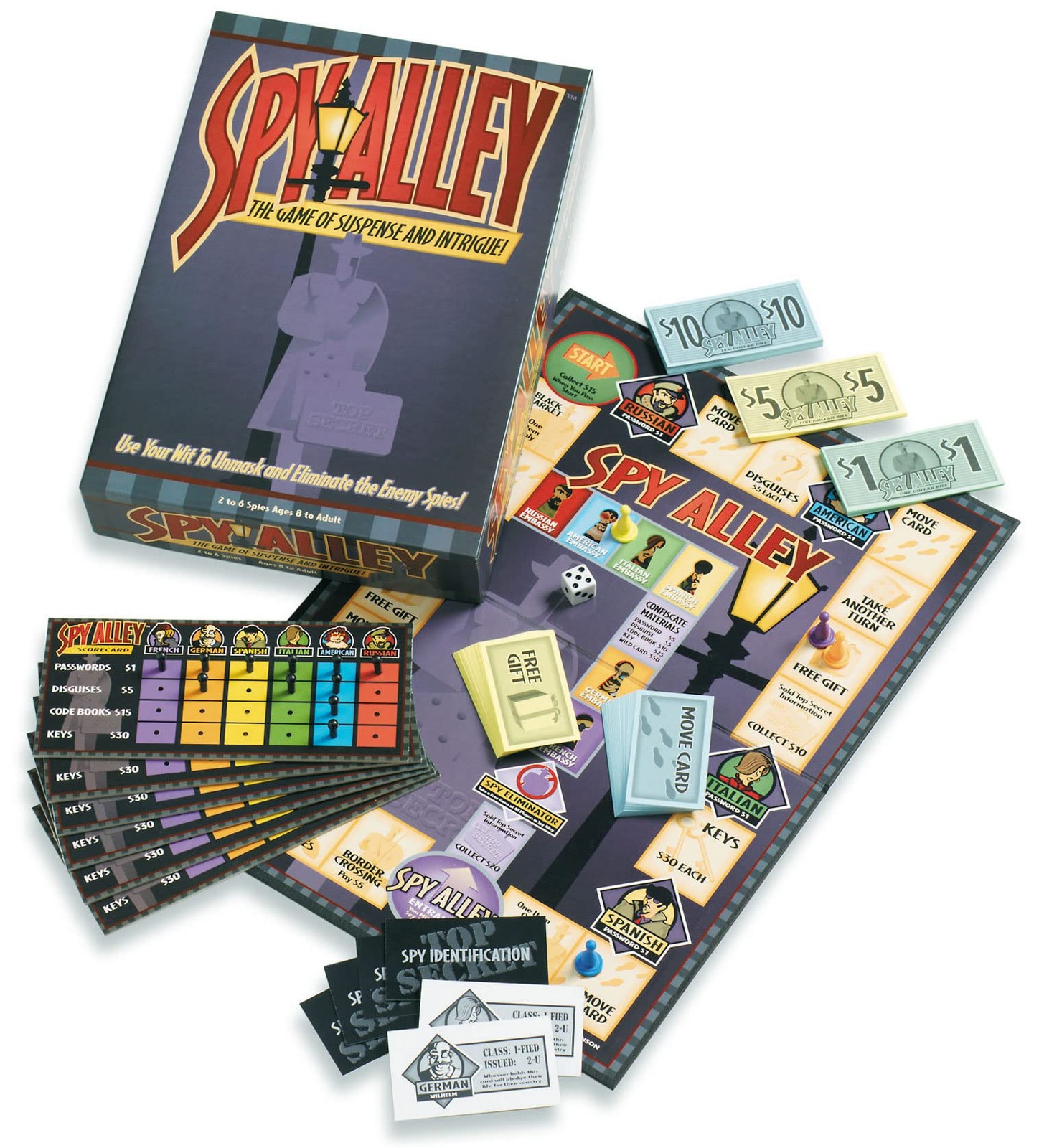 – Mensa Award-Winning Strategy Game – Social Deduction & Bluffing Board Game …