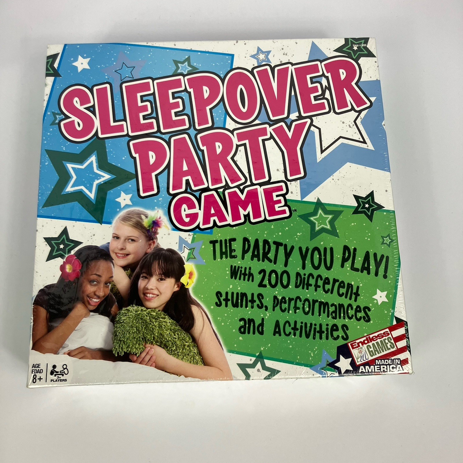 Sleepover Party Game – Endless Games – Ages 8+ For 3+ Players SEALED