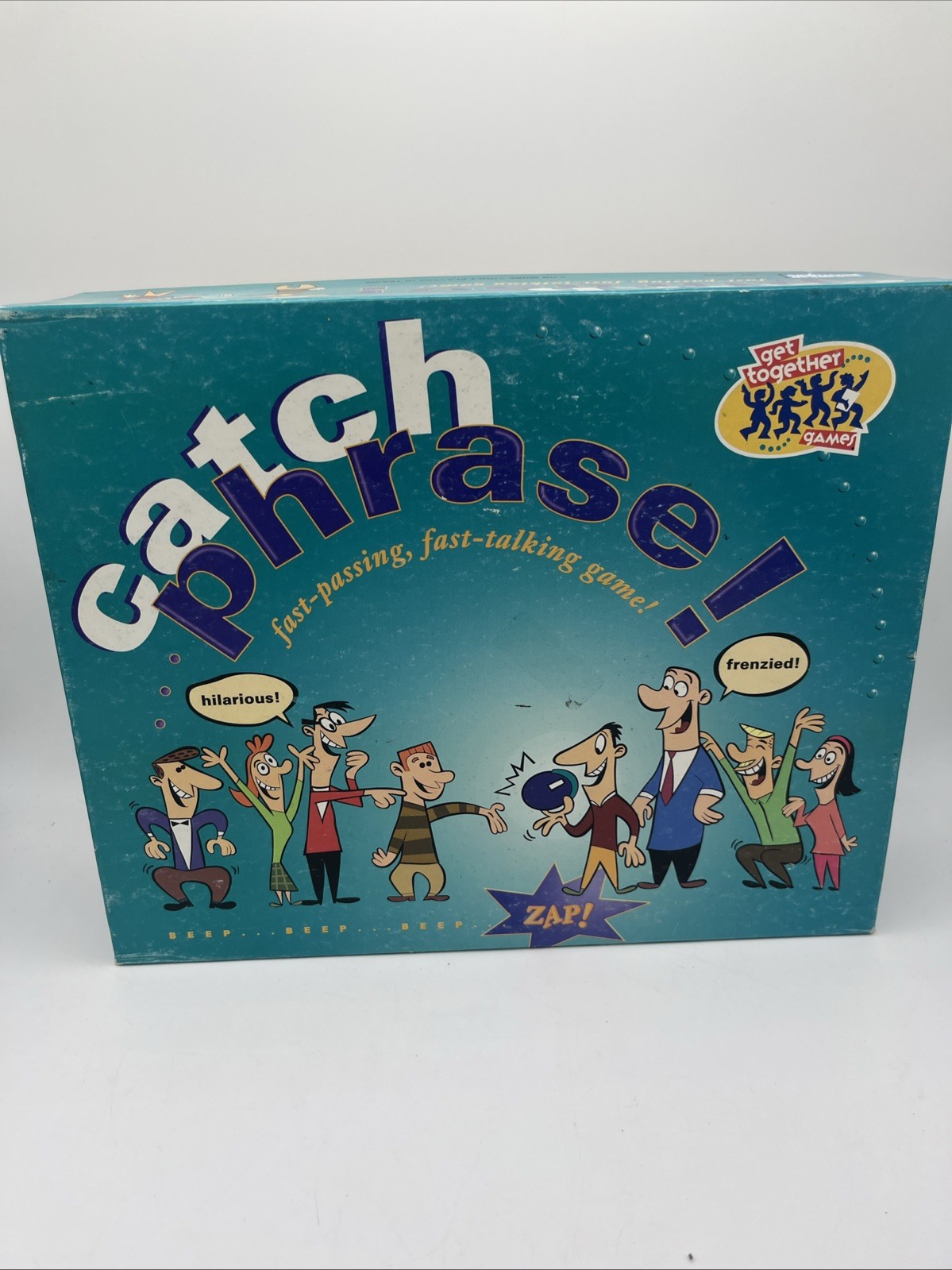 Catch Phrase Board Game 100% Complete 1994 Vintage Timer Tested & Works