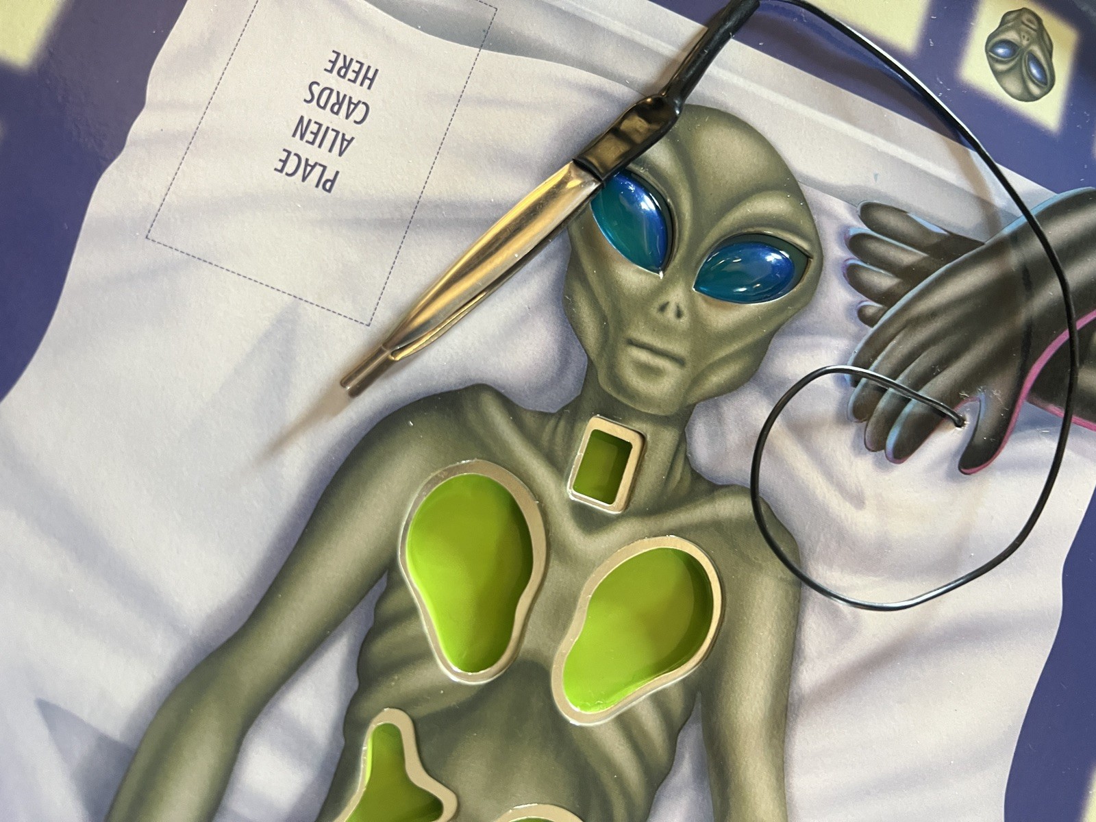 Alien Autopsy Board Game VERY RARE COMPLETE + TESTED by DayMert 1997 (Operation)