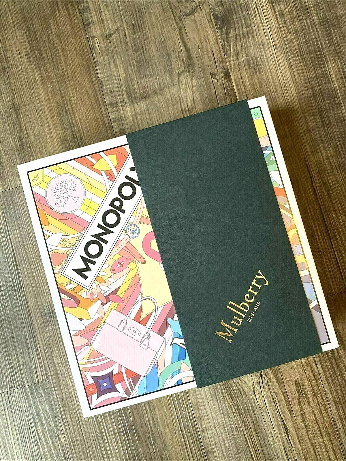 Monopoly Board Game Mulberry Luxury Bag UK Limited Edition Sealed England RARE