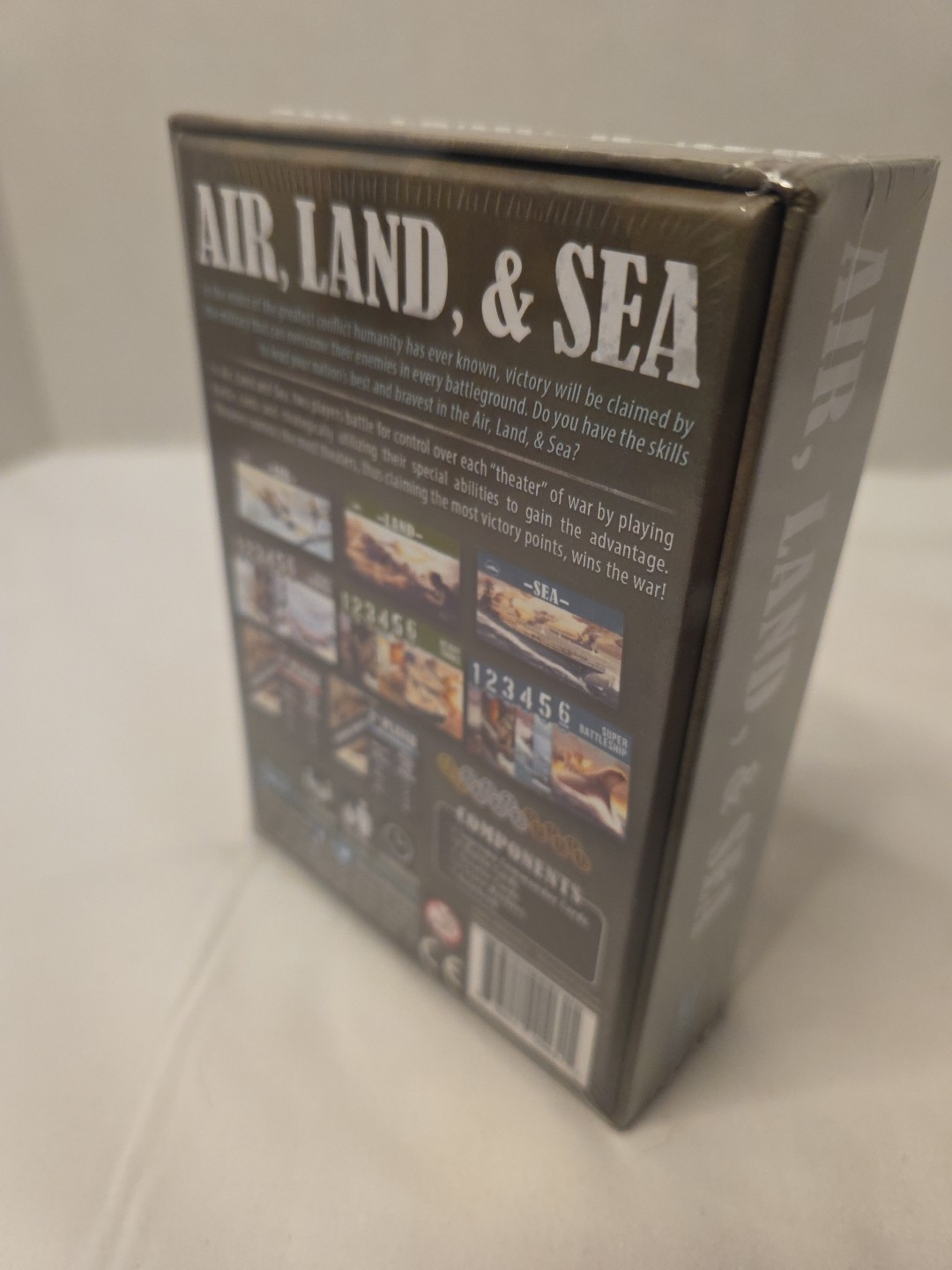 2019 Air, Land, & Sea Game By Arcane Wonders 2 Players Brand New Sealed