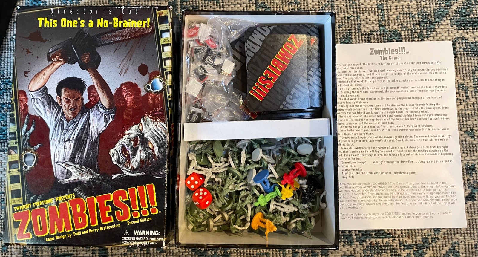 Twilight Creations Zombies!!! Boardgame – BASE GAME + EXPANSIONS W/ EXTRAS