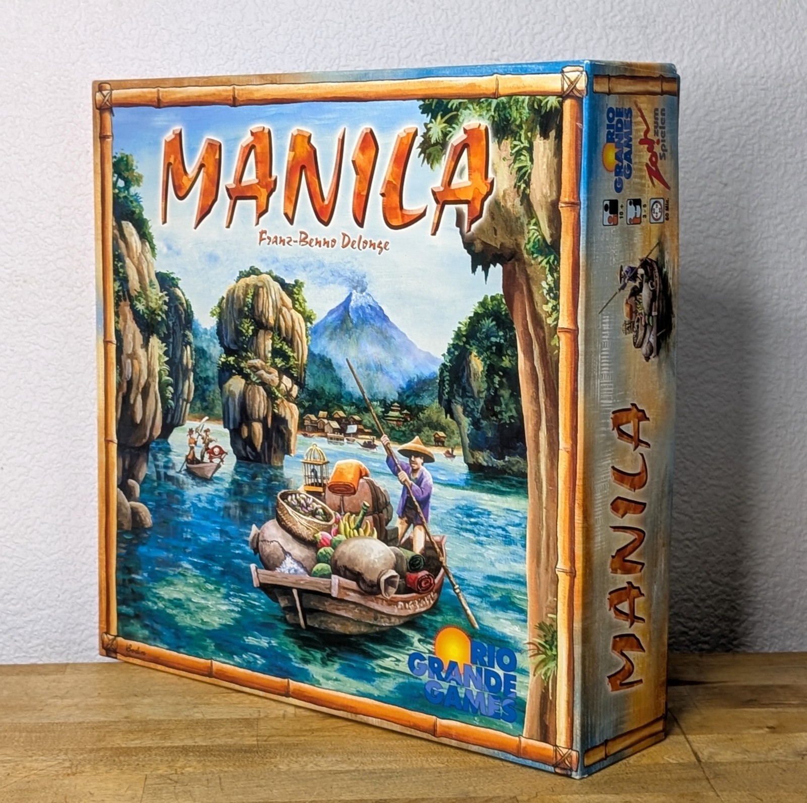 Manila Board Game Franz-Benno Delonge Strategy Rio Grande Games Complete NEW