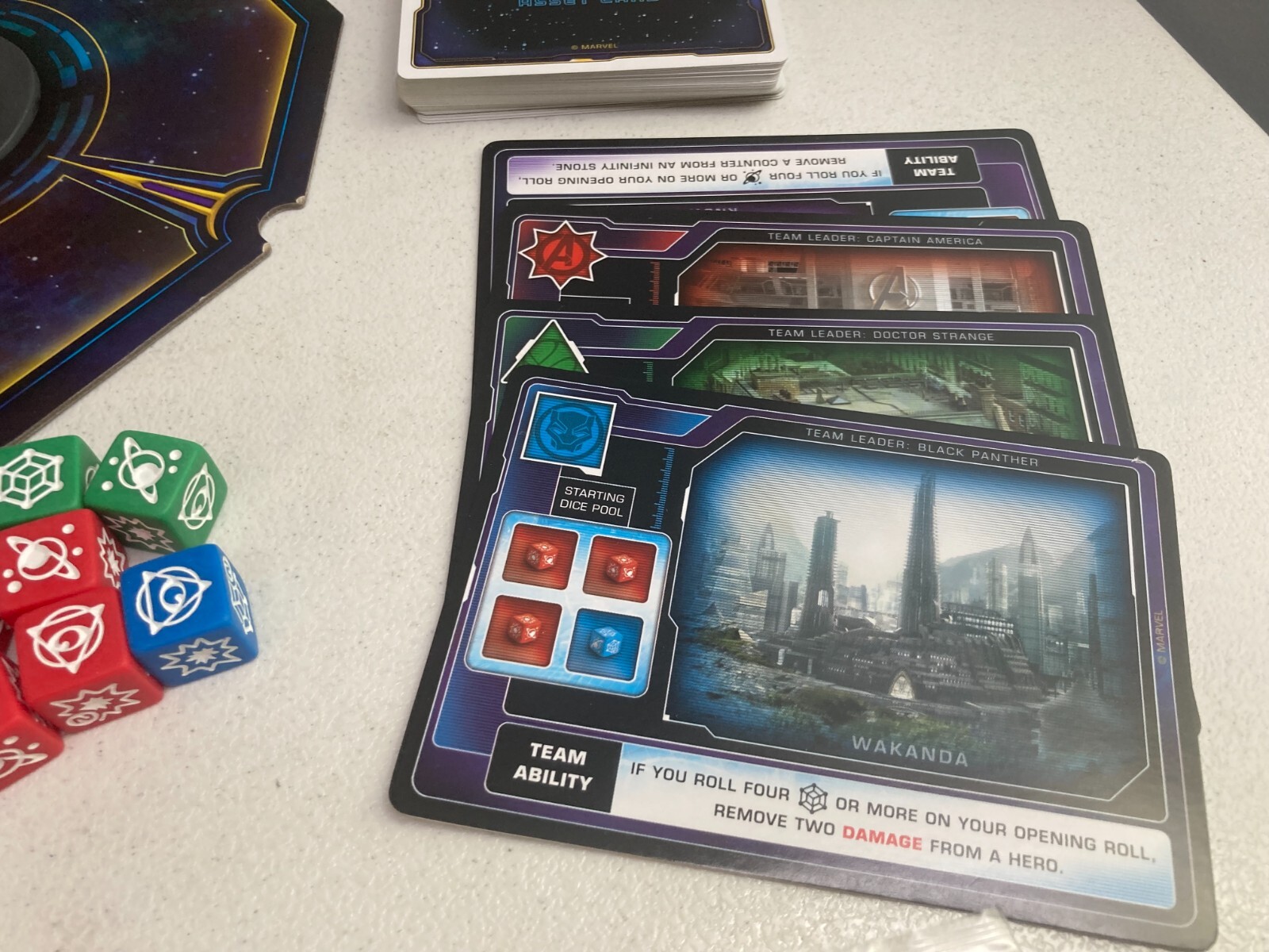 THANOS RISING Marvel Studios Avengers Infinity War Board Game USApoloy Movie