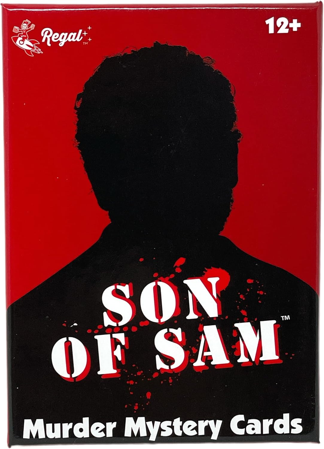 – Son of Sam – Murder Mystery Card Game – for Holidays, Game Nights, and Parties