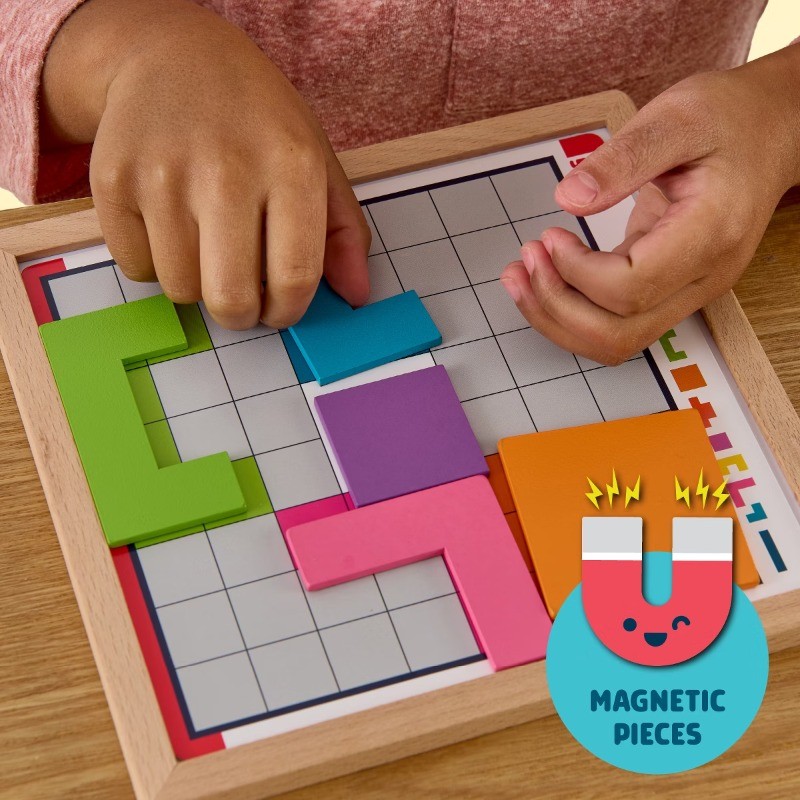 Travel Puzzle Patterns – Reusable Activity Puzzle On the Go Game