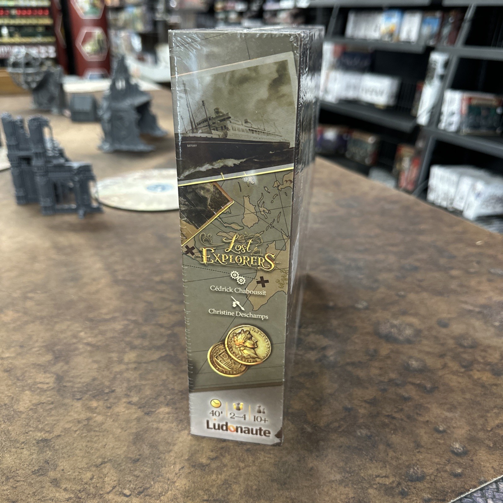 Lost Explorers – Ludonaute Board Game – Ages 10+ 2-4 Players – Brand New