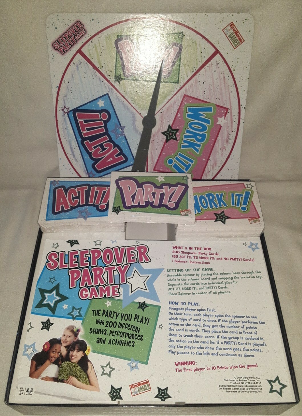 Endless Games Boardgame Sleepover Party Game