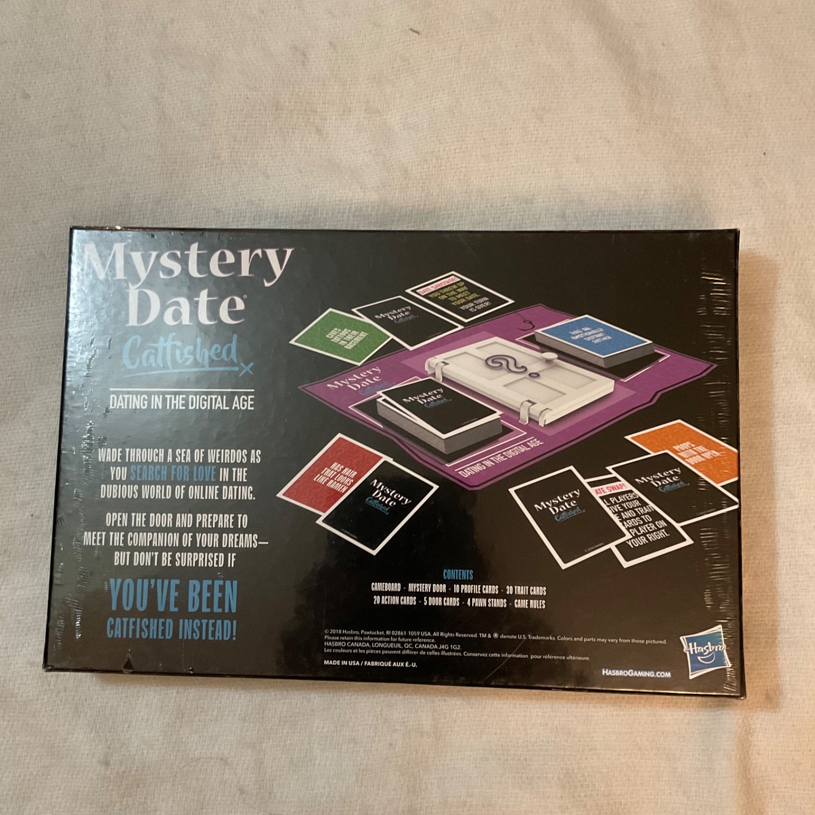 Mystery Date Catfished Game: Parody Of The Classic Dating In The Digital Age NEW