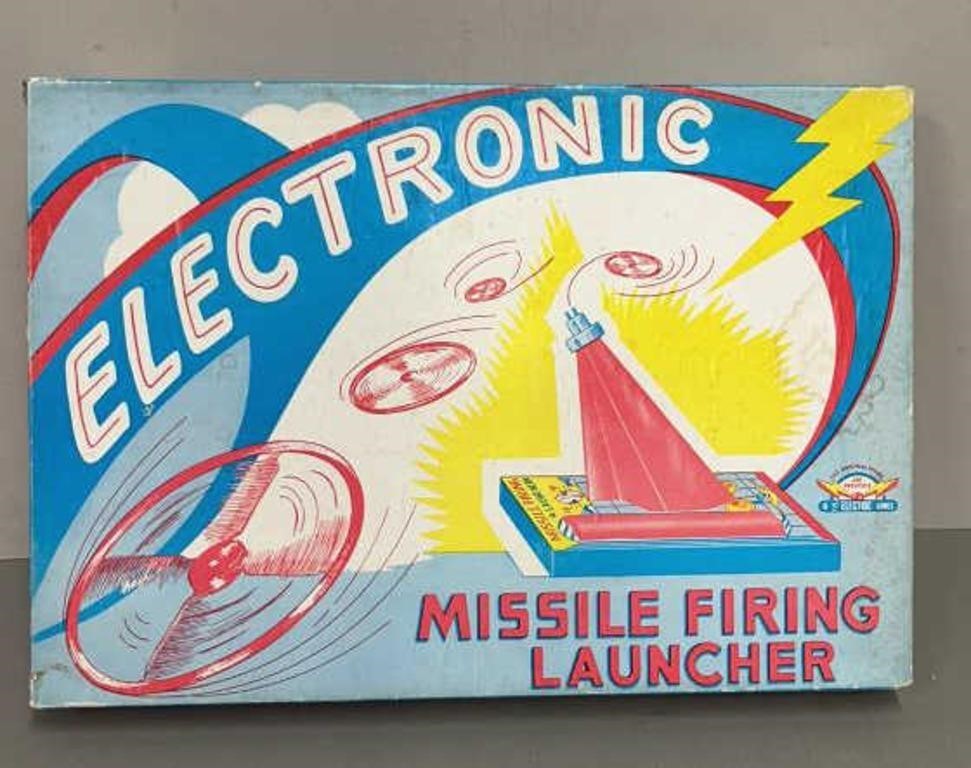 VINTAGE GAME – Jim Prentice Electric Fire Fighters (1950s) Super Nice Condition