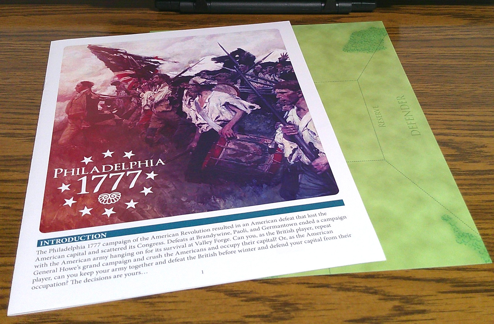Worthington Games Philadelphia 1777 Campaign of the American Revolution