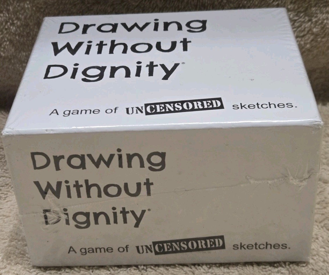 Drawing Without Dignity A Game Of Uncensored Sketches Brand New Sealed Box