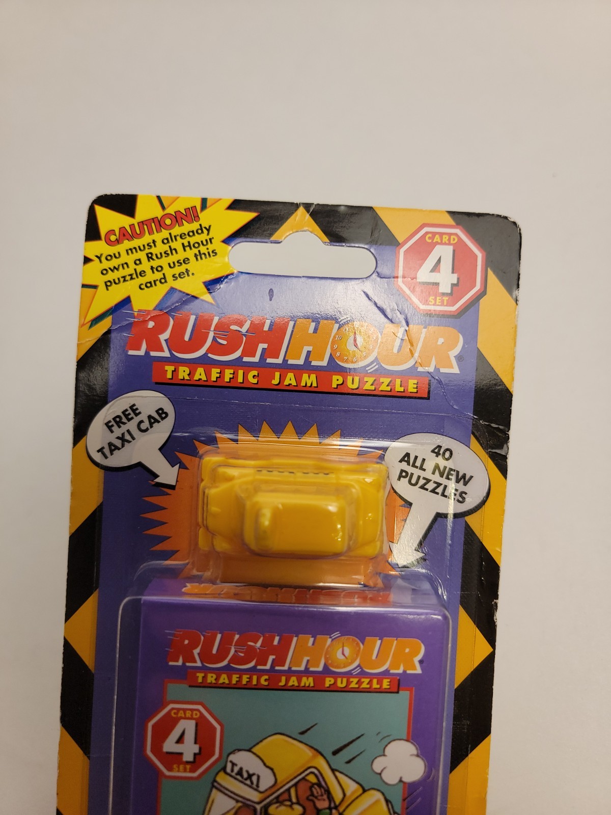1999 Rush Hour Jam Card 4 Set 40 Cards & Car Sealed In Package Think Fun